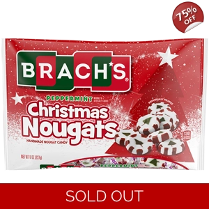 Brachs Peppermint Christmas Nougats - 312g Bag Brach's Mint Candies